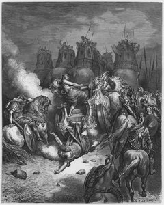 Gustave Dore Biblia: Antiochus büntetése alkotó: Gustave Dore